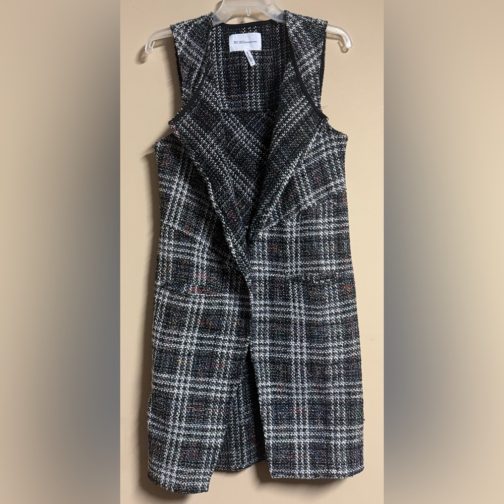 BCBGeneration Monochrome  Long Vest